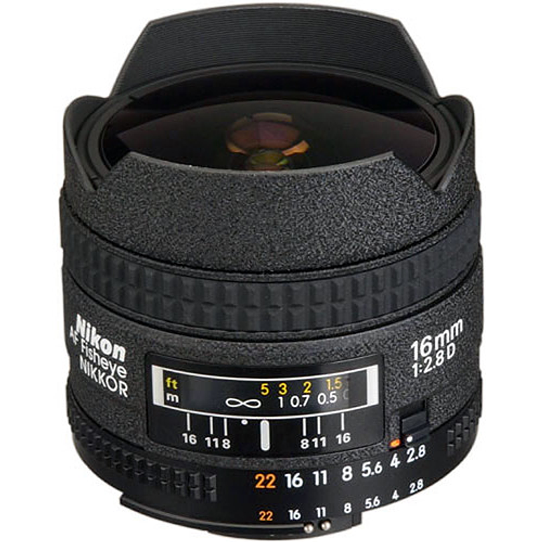 Nikon AF Fisheye 16mm 2.8 D - Usado 1