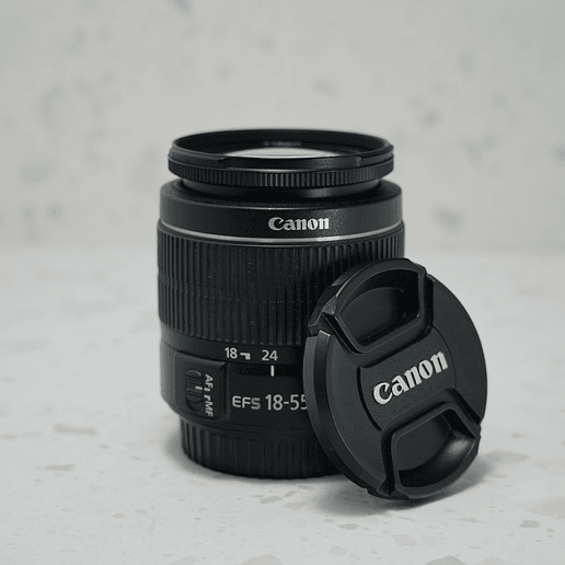 Lente Canon EF-S 18-55mm f/3.5-5.6 IS STM - Usado 2