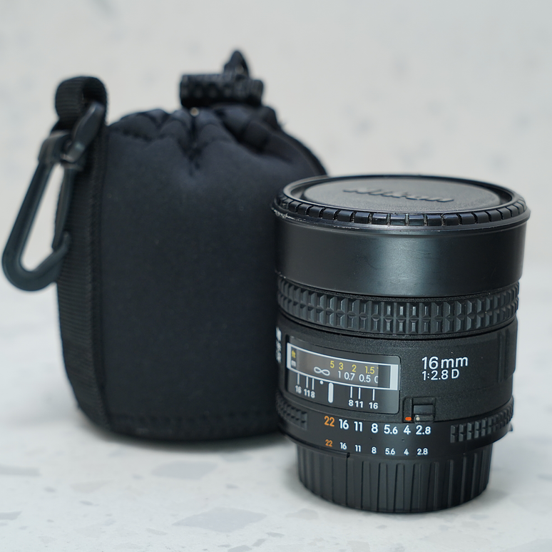 Nikon AF Fisheye 16mm 2.8 D - Usado 2