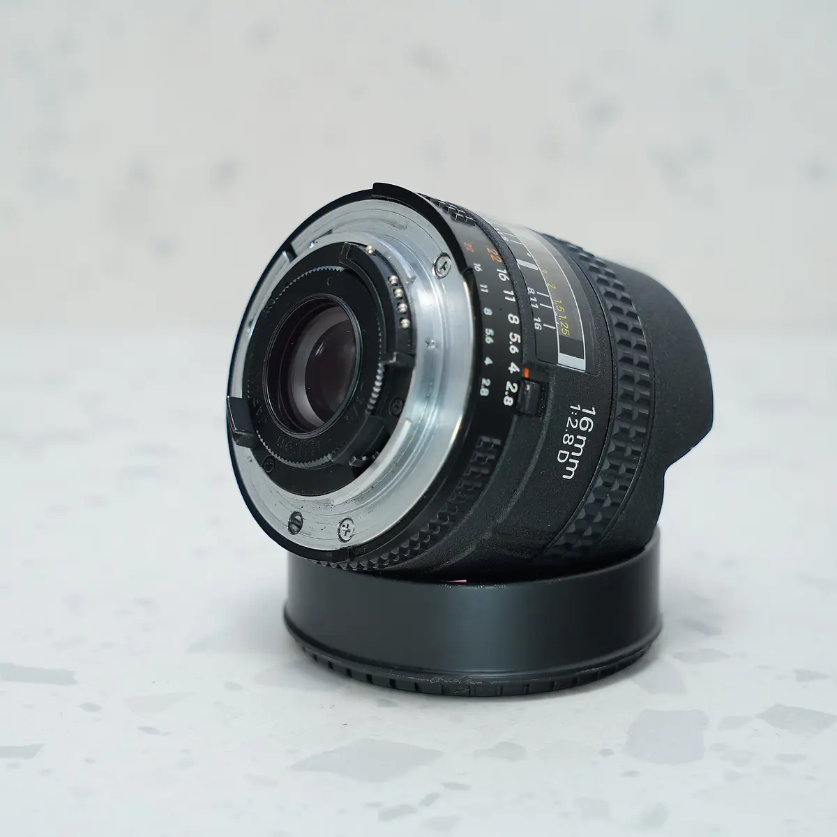 Objectif Nikon 16mm Fisheye - Grand-angle Extrême, Ouverture F/2.8, Monture AF