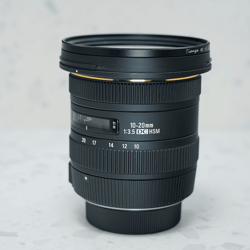 Sigma 10-20mm f4-5.6D EX DC HSM para Nikon F - Usado 3