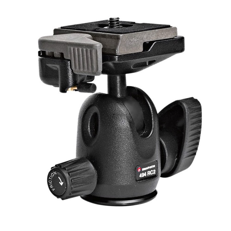 Trípode Manfrotto 290 MT294A3 con cabezal 4494RC2 -  Usado 2