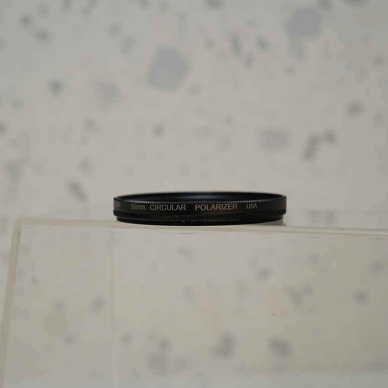 Pack Filtros Tiffen circular UV, POL y ND 0.6 58mm - Usado 4