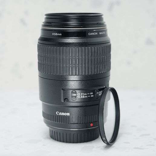 Lente Canon EF 100mm f2.8 Macro USM - Usado 7