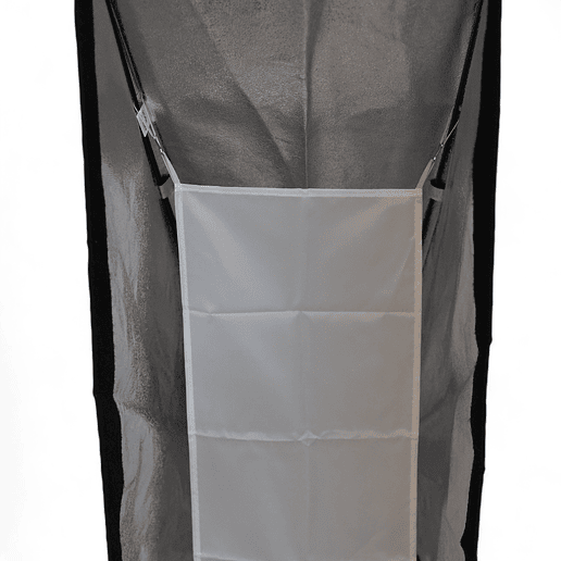 Softbox rectangular Brombergfoto con montura bowens y panel difusor - Usado 3