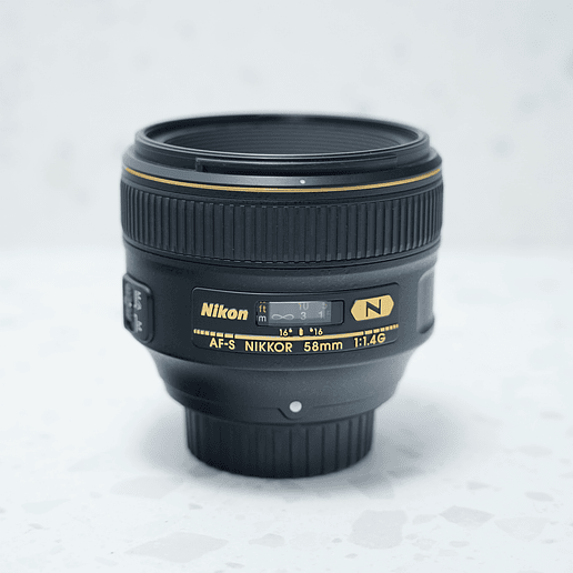 Lente Nikon AF-S NIKKOR 58mm f/1.4G - Usado 2