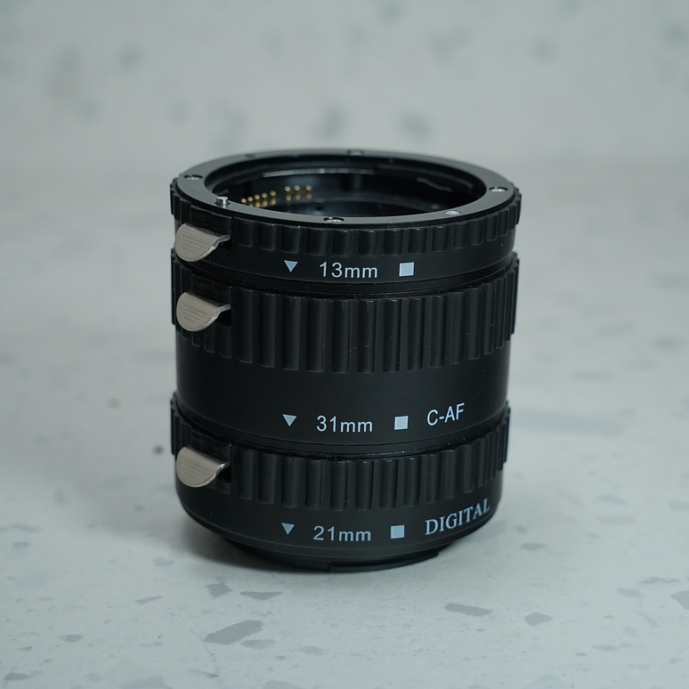 Pack tubos de extensión 13mm - 21mm Digital - 31 mm C-AF para Canon - Usado 1