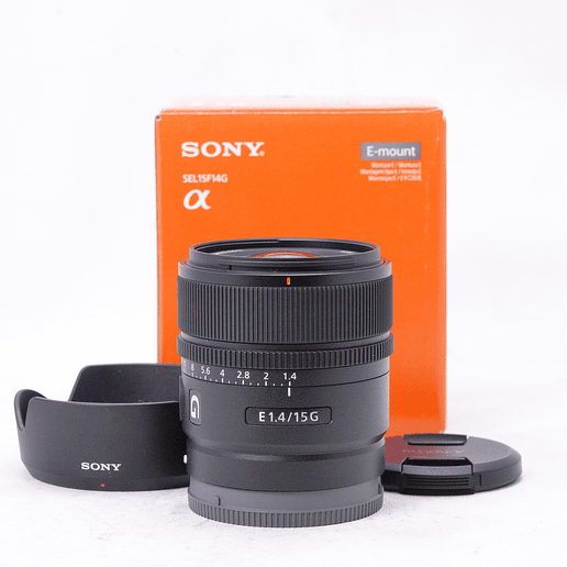 Lente Sony E 15mm f/1.4 G - Usado 5