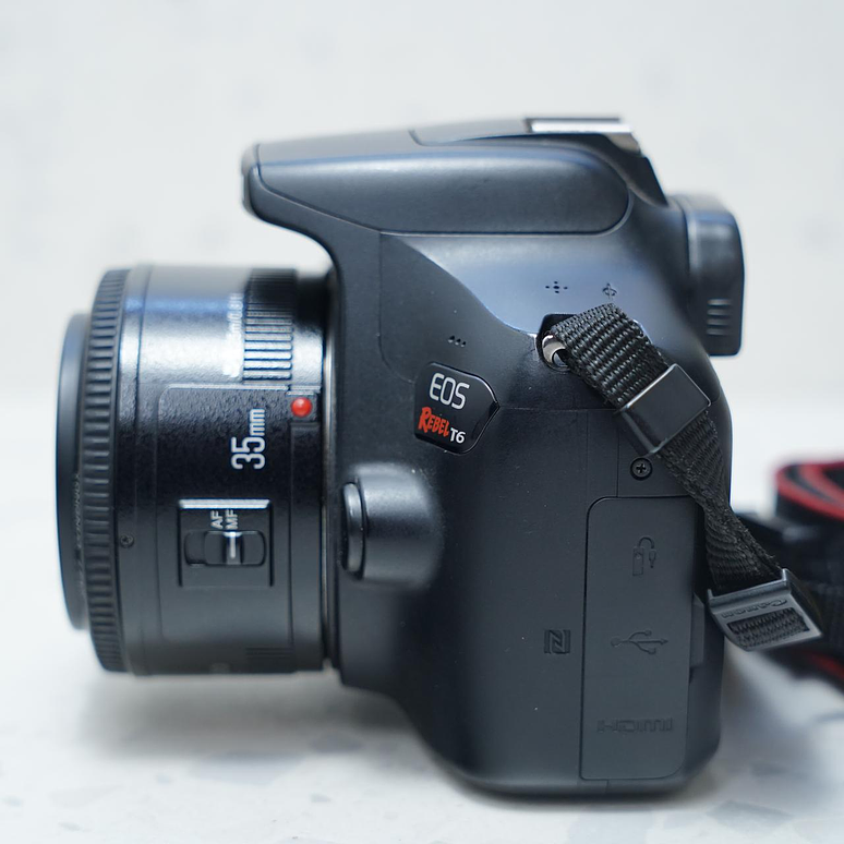 Canon T6 más Lente Yongnuo 35mm - Usado 3