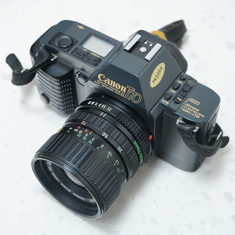 Canon T70 más 35-70mm (usado) 6