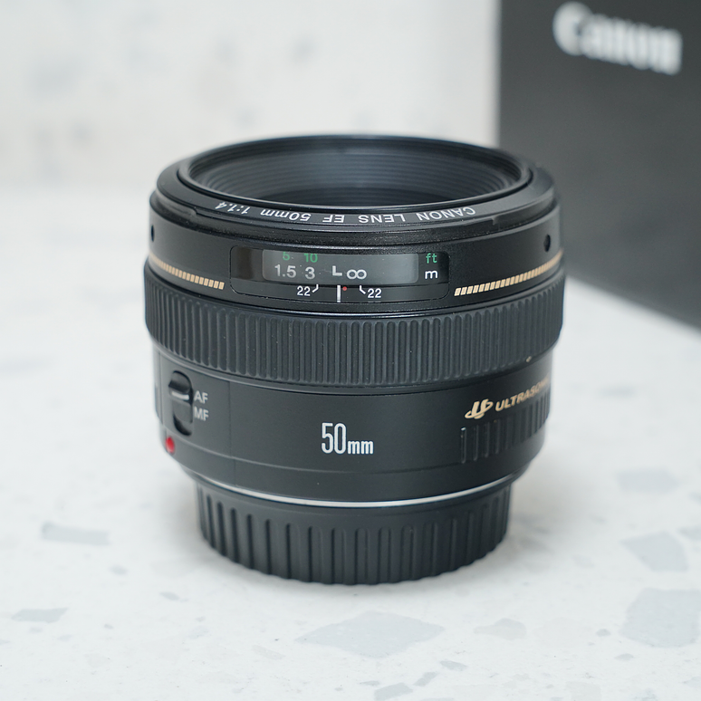 Lente Canon EF 50mm f1.4 Ultrasonic USM - Usado 2