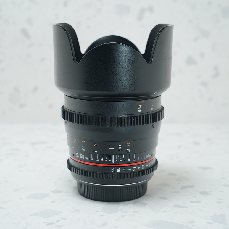 Rokinon 50mm T1.5 para Canon - Usado 3