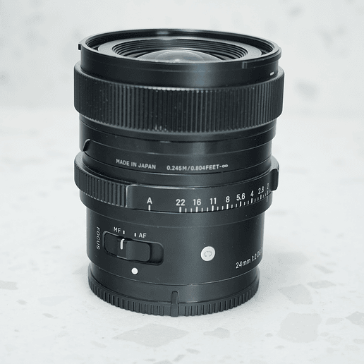 SIGMA 24mm f/2 DG DN PARA SONY - USADO 2