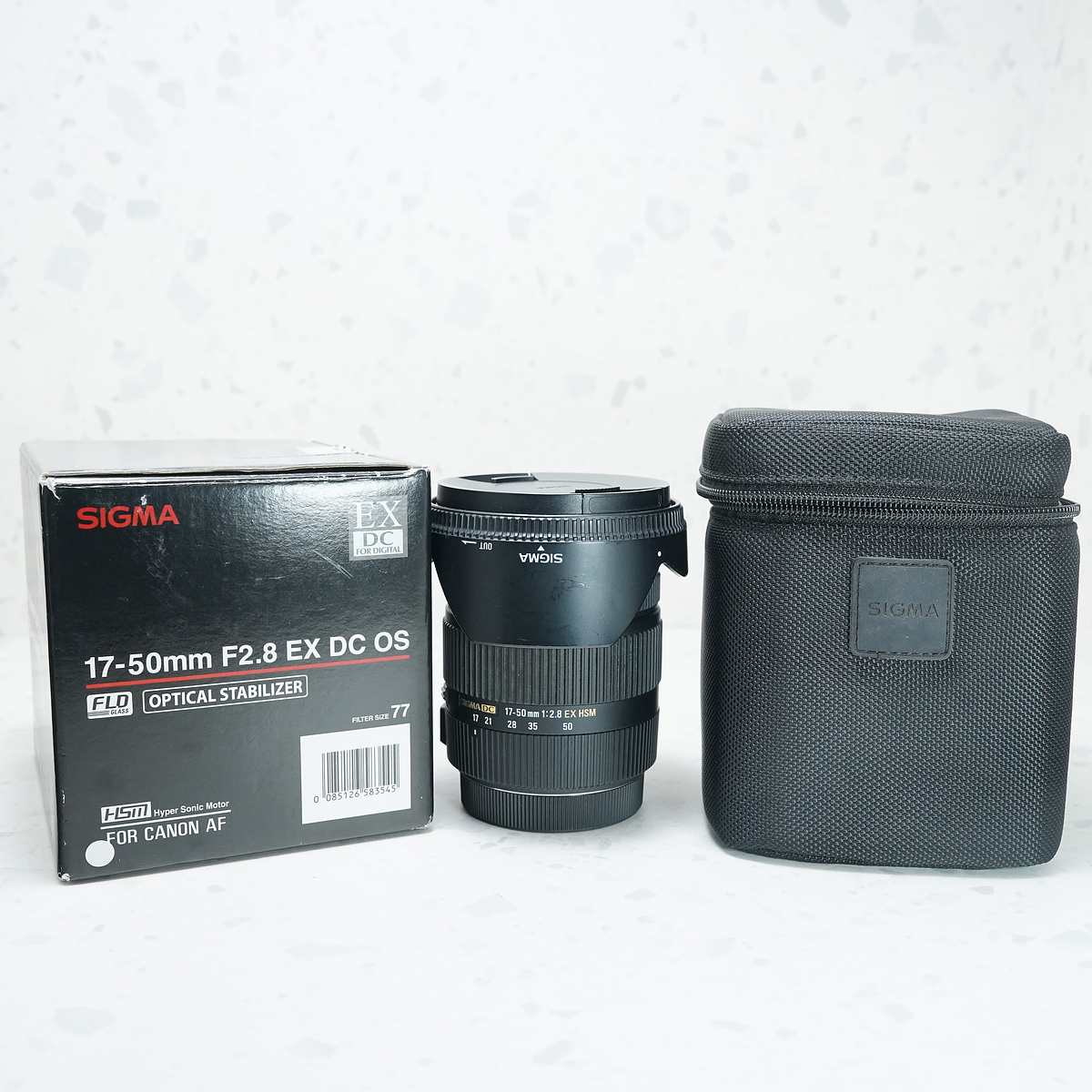Sigma 17-50mm f/2.8 EX DC para Canon EF - USADO