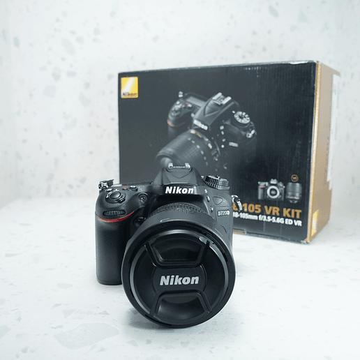 Nikon D7200 Kit + 18-105 f/3.5 - USADO 3