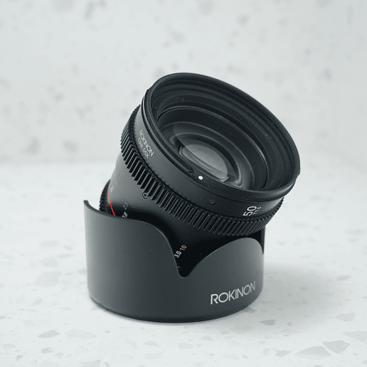 Rokinon 50mm T1.5 AS UMC Cine DS para montura Canon EF - USADO 3