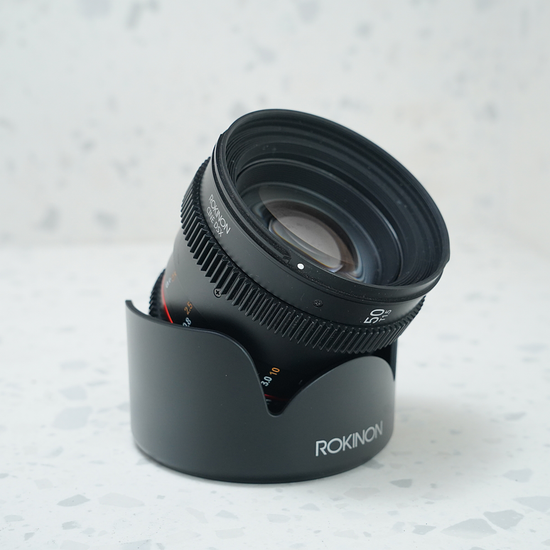 Rokinon 50mm T1.5 AS UMC Cine DS para montura Canon EF - USADO 3