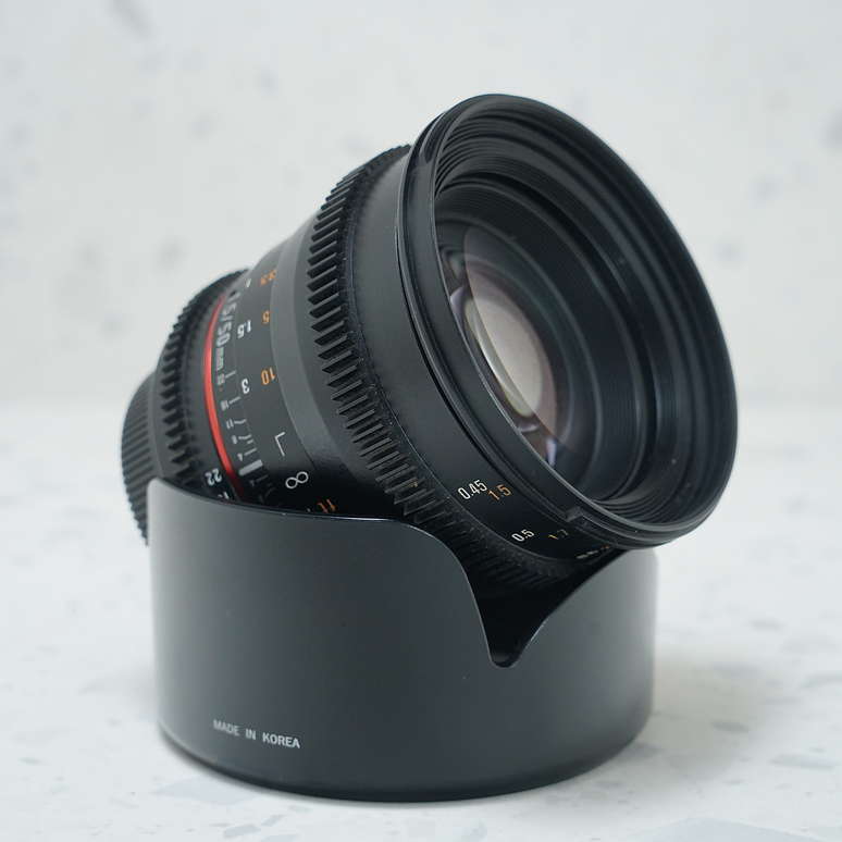 Rokinon 50mm T1.5 AS UMC Cine DS para montura Canon EF - USADO 7