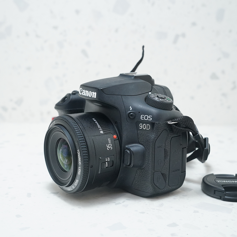 Canon 90D + 35mm Yonguno - USADO 4