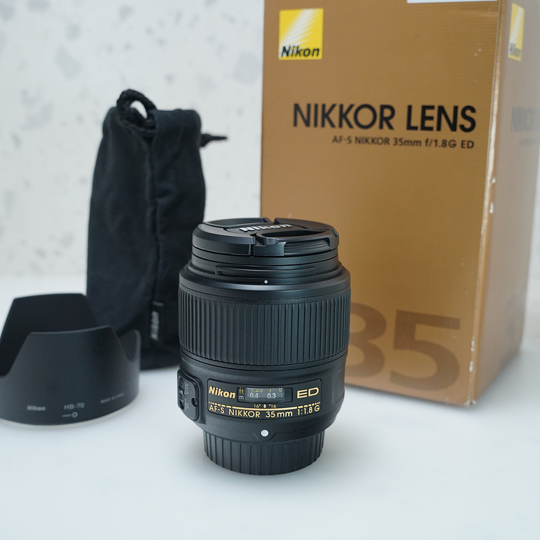 Lente Nikon NIKKOR AFS 35mm f/1.8G ED - Usado 3