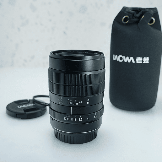 Lente Laowa 60MM F2.8 2X Ultra Macro Canon EF - Usado 3