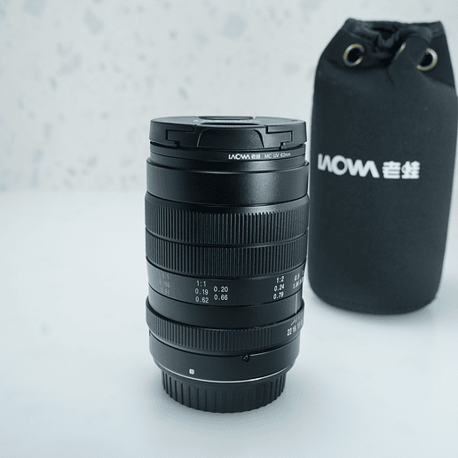 Lente Laowa 60MM F2.8 2X Ultra Macro Canon EF - Usado 2