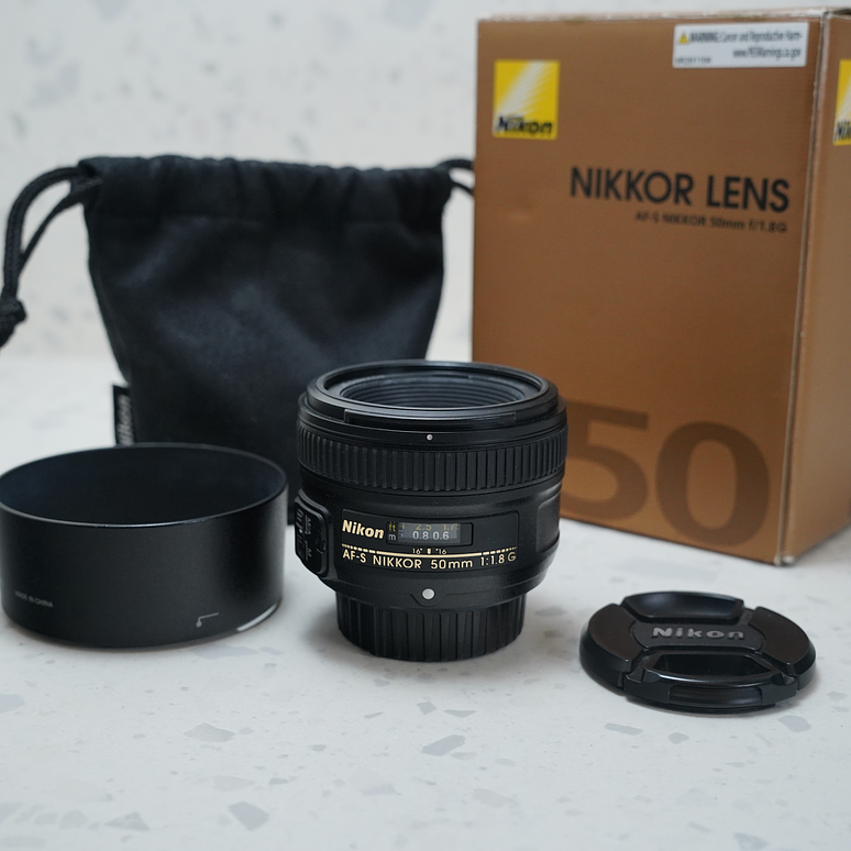 Lente Nikon AF-S NIKKOR 50mm f/1.8G - USADO 2