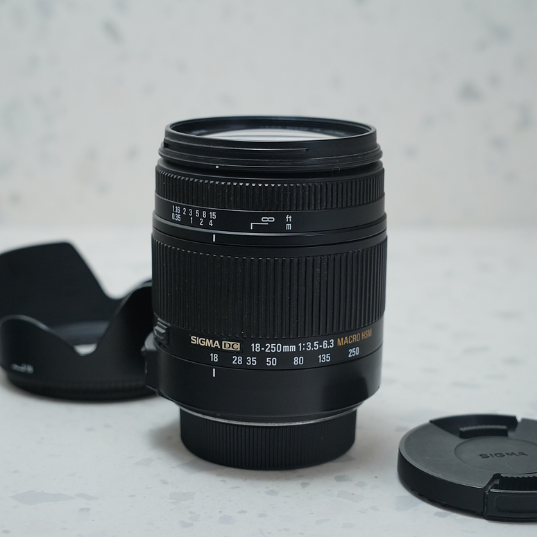  Sigma 18-250mm F3.5-6.3 DC Macro OS HSM Nikon F - USADO 2