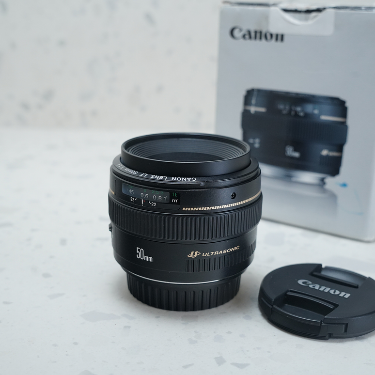 Lente Canon EF 50mm f/1.4 USM - Usado 3