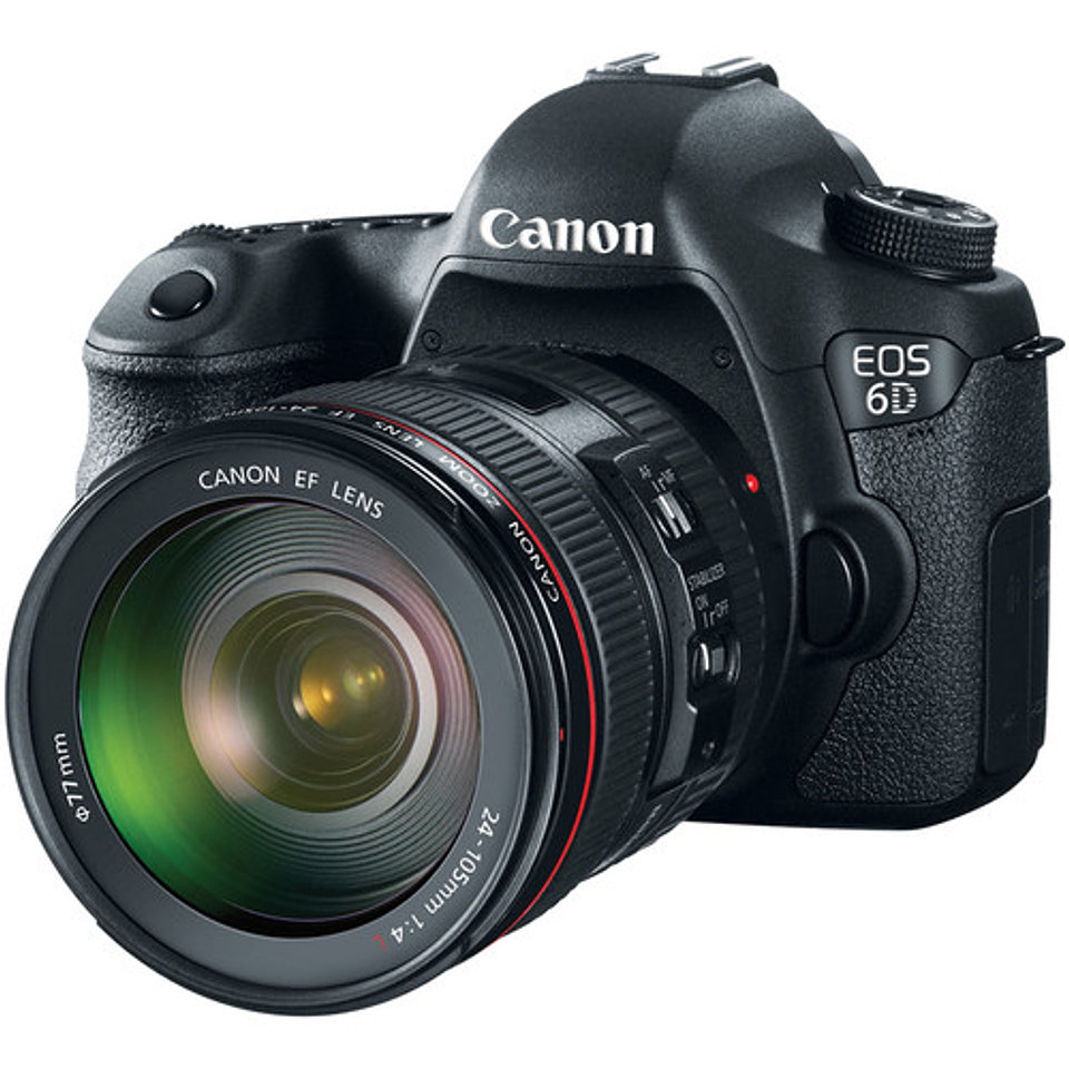 Canon EOS 6D + lente de 24-105 mm f/4L - USADO