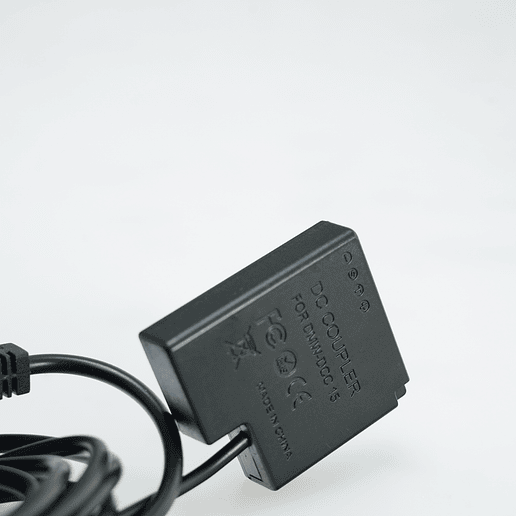 Cargador (para Panasonic) DMW-BLH7E + 1 Bateria Lumix + DC Coupler 2