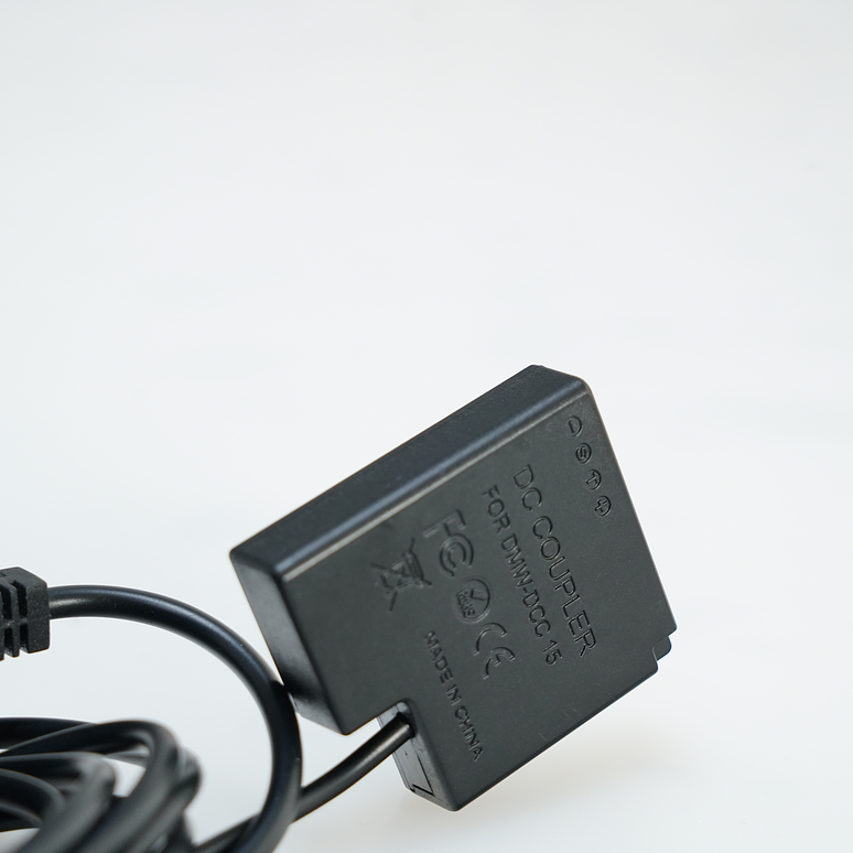 Cargador (para Panasonic) DMW-BLH7E + 1 Bateria Lumix + DC Coupler 2