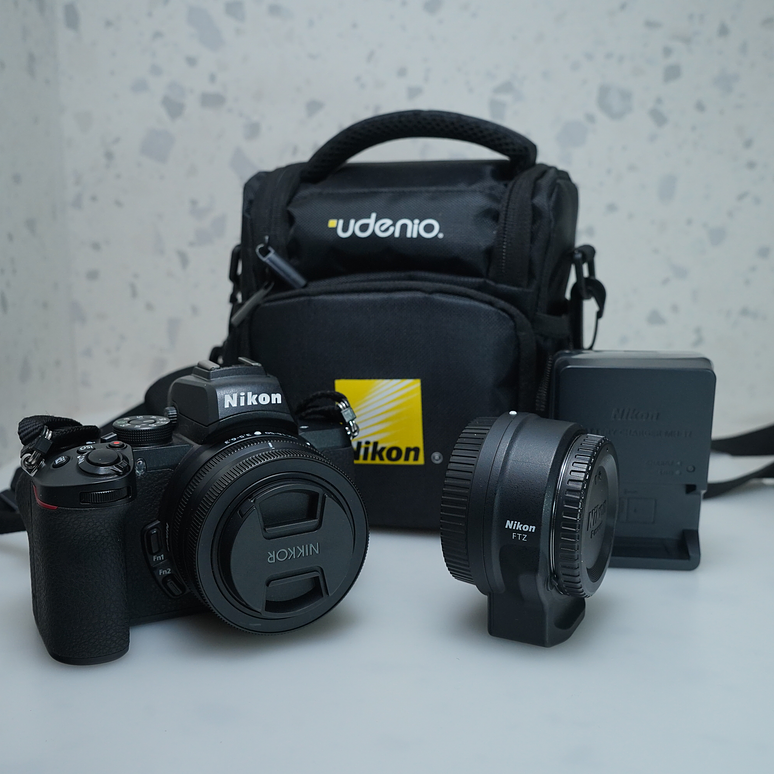 Nikon Z50 con adaptador FTZ - Usado 8