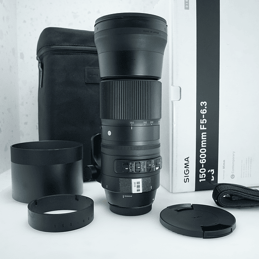 Sigma 150-600mm f/5-6.3 DG OS HSM Contemporary para Canon EF - USADO 2