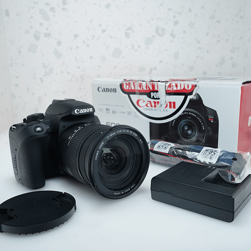 Canon T8i + Sigma 17-50mm f/2.8 EX HSM EF - USADO 2
