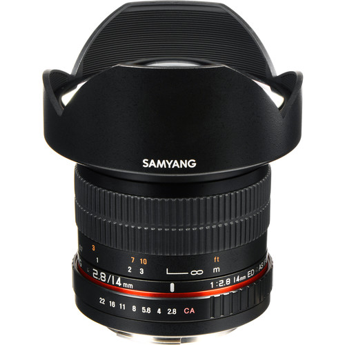 Samyang 14mm f/2.8 ED AS IF UMC para Canon EF