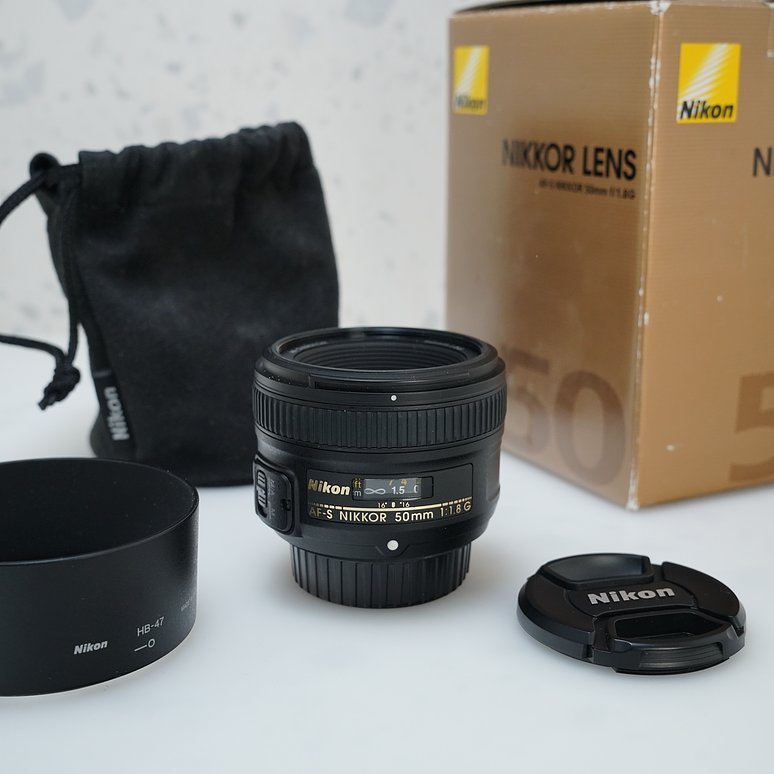 Nikon AF-S NIKKOR 50mm f/1.8G - USADO 2