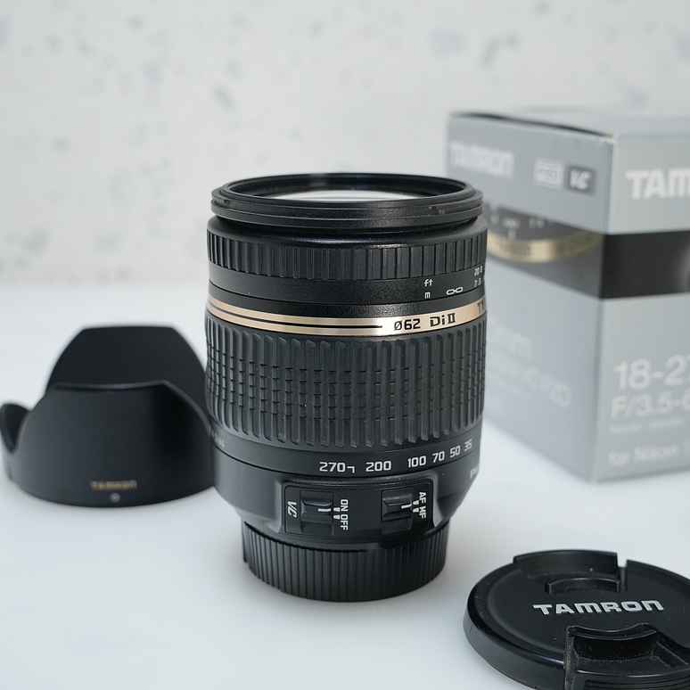 Tamron AF18-270mm f/3.5-6.3 Di II VC PZD AF para Nikon - USADO 4