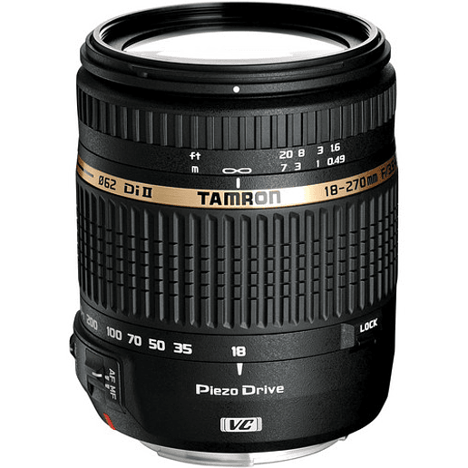 Tamron AF18-270mm f/3.5-6.3 Di II VC PZD AF para Nikon - USADO 1