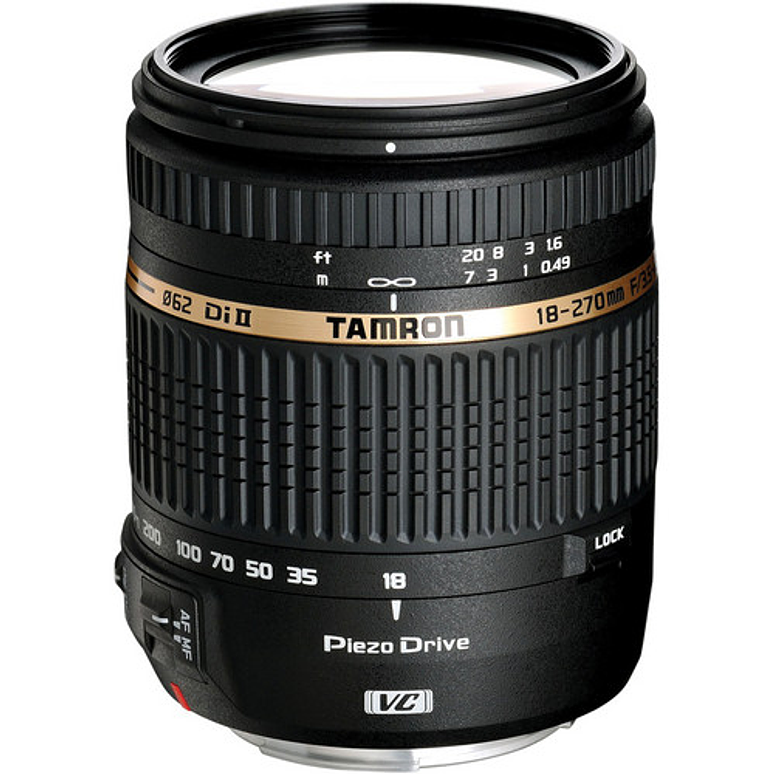 Tamron AF18-270mm f/3.5-6.3 Di II VC PZD AF para Nikon - USADO 1