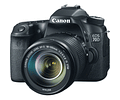 Canon DSLR EOS 70D con lente STM de 18-135 mm f/3.5-5.6 - USADO