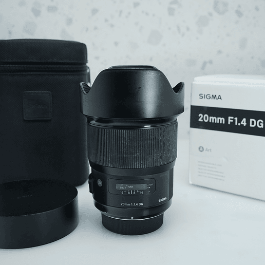 Sigma 20mm f/1.4 DG HSM Para Nikon F - Usado 2