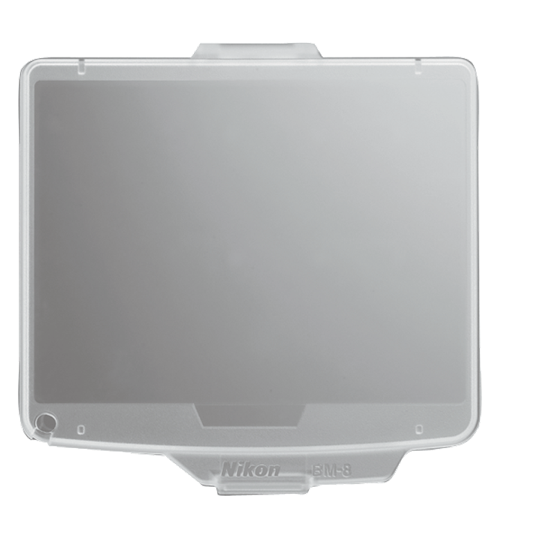 Cubierta de monitor LCD Nikon BM-8 para cámara digital Nikon D300 - USADO 1
