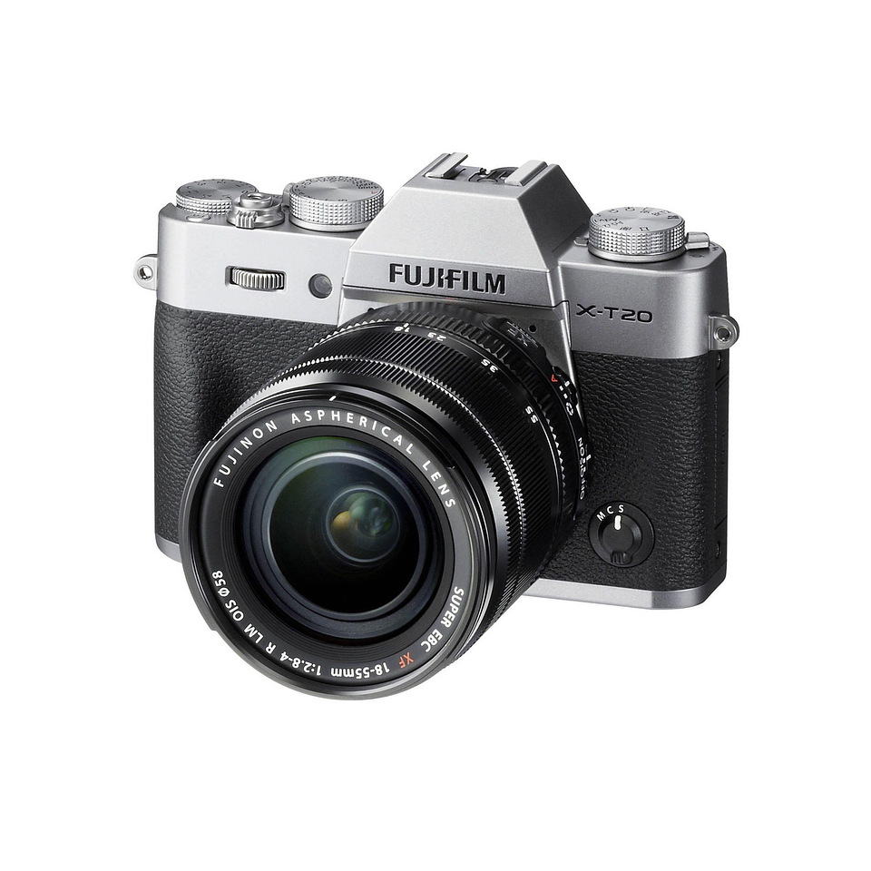 Fujifilm X-T20 + 18-55mm Kit Silver - Usado