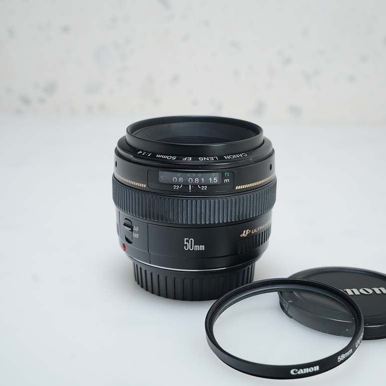 Lente Canon EF 50mm f/1.4 USM - Usado 2