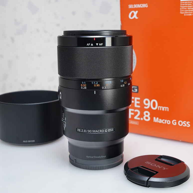 Lente Sony FE 90mm f/2.8 Macro G OSS  - Usado 2