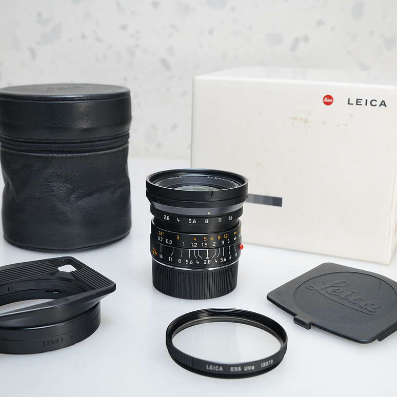 LEICA ELMARIT-M 1:2,8/24 ASPH E55 - USADO 3