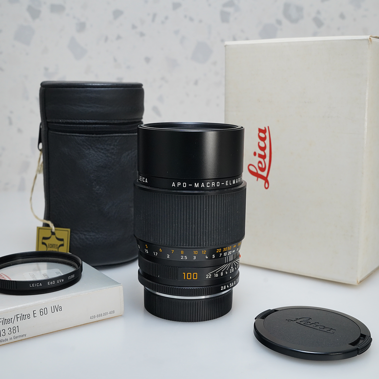 LEICA APO-MACRO-ELMARIT-R 1:2,8 /100 E60 - USADO 2