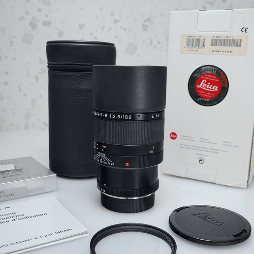 LEICA APO-ELMARIT-R 1:2,8/180 E67 - USADO 4