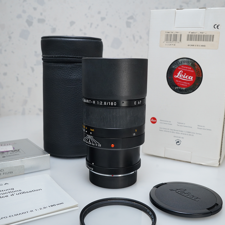 LEICA APO-ELMARIT-R 1:2,8/180 E67 - USADO 4